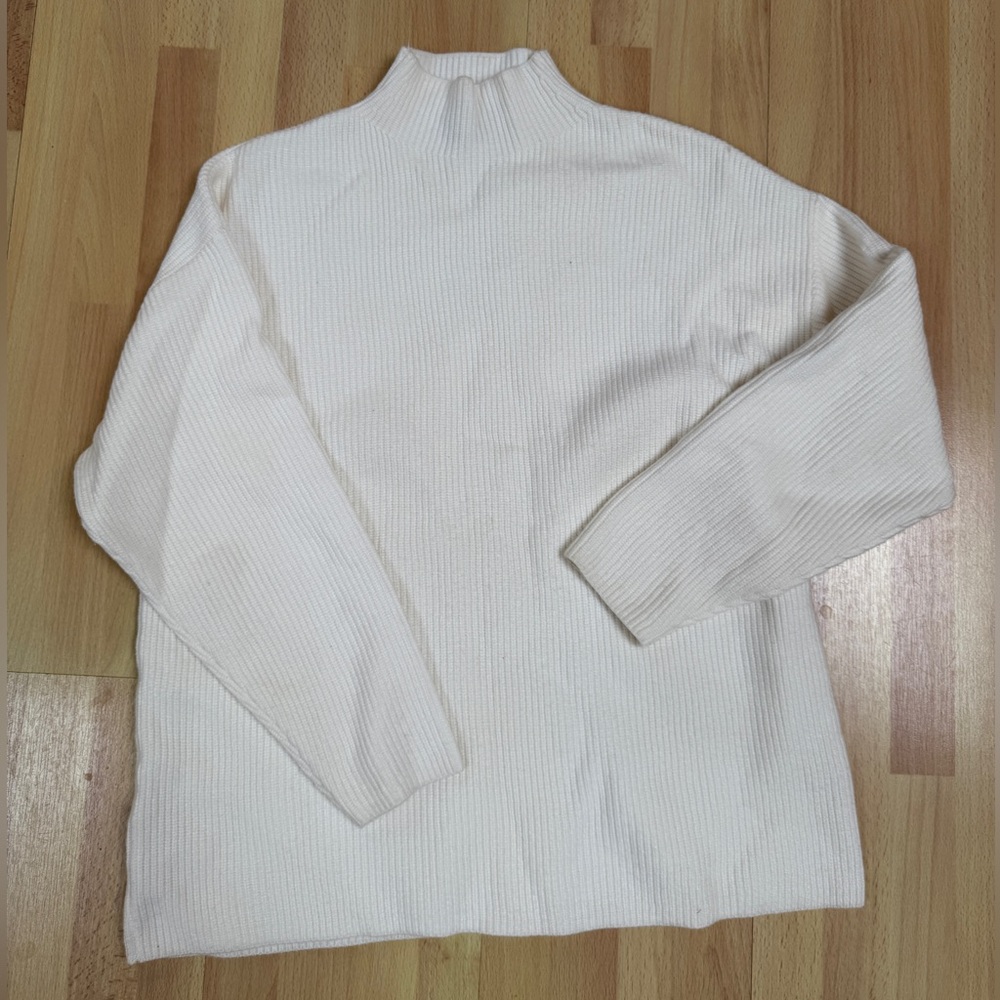 Mango cream sweater Sz S